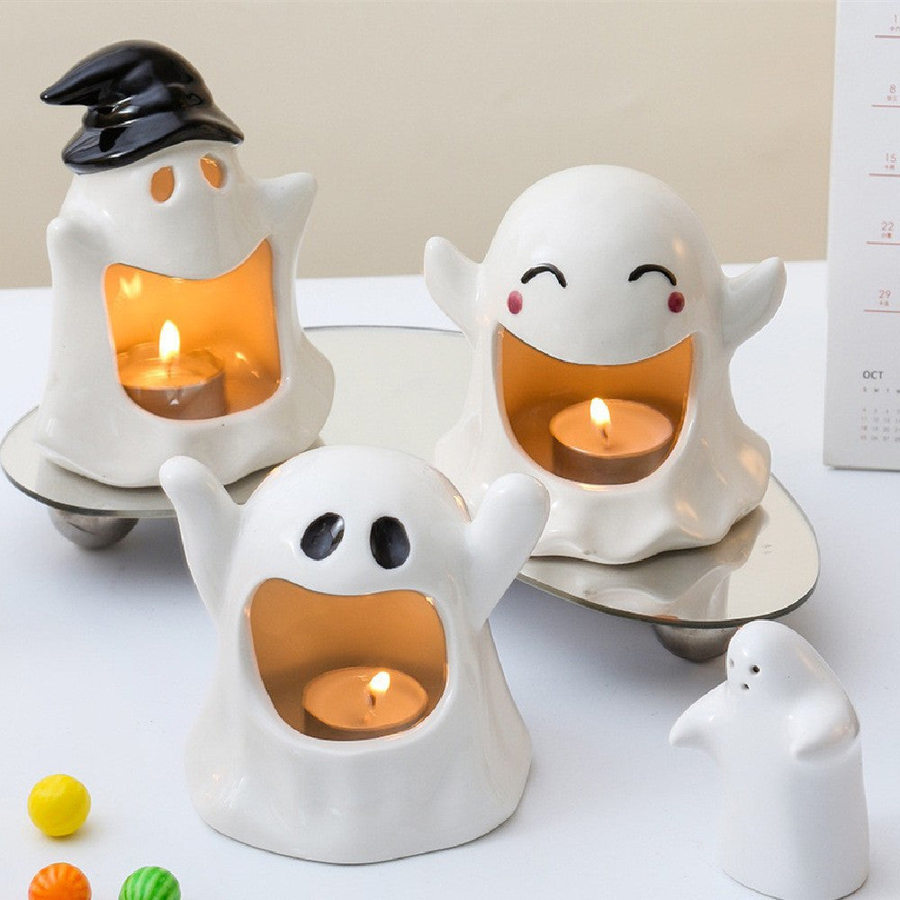 Special Halloween Ghost Festival Ceramic Craft Ornaments - 𝓢𝓱𝓸𝓹𝓵𝓮𝓬𝔂