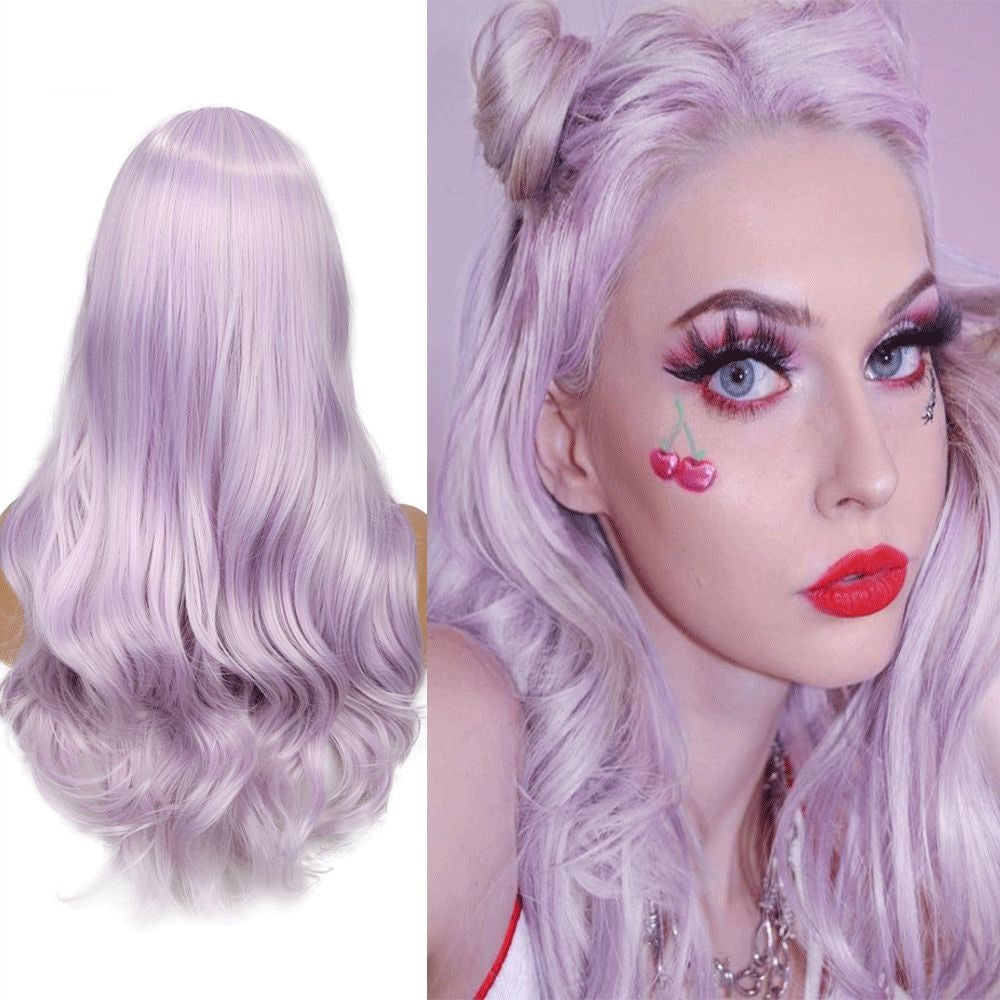 Large Wave Medium And Long Curly Hair Chemical Fiber Wig - 𝓢𝓱𝓸𝓹𝓵𝓮𝓬𝔂