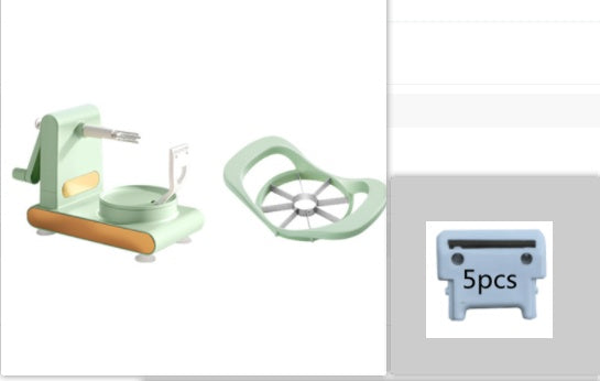 Hand-cranked Multifunctional  Peeler Machine Home Peeler Cutter Kitchen Slicer Tools With Gadgets Fruit  Corer Kitchen Gadgets - 𝓢𝓱𝓸𝓹𝓵𝓮𝓬𝔂