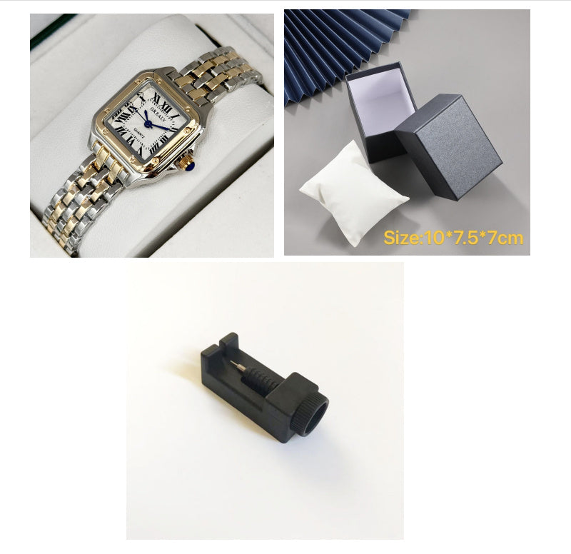 Waterproof Women's Square Watch Fashion - 𝓢𝓱𝓸𝓹𝓵𝓮𝓬𝔂
