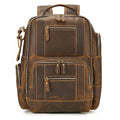 Retro Men's Backpack Cowhide Large Capacity 15-inch Computer Bag - 𝓢𝓱𝓸𝓹𝓵𝓮𝓬𝔂
