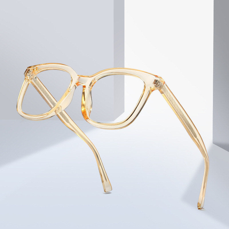 Anti-blue Light Spectacle Frame Fashion European And American Fashion Runway Decorative Glasses - 𝓢𝓱𝓸𝓹𝓵𝓮𝓬𝔂