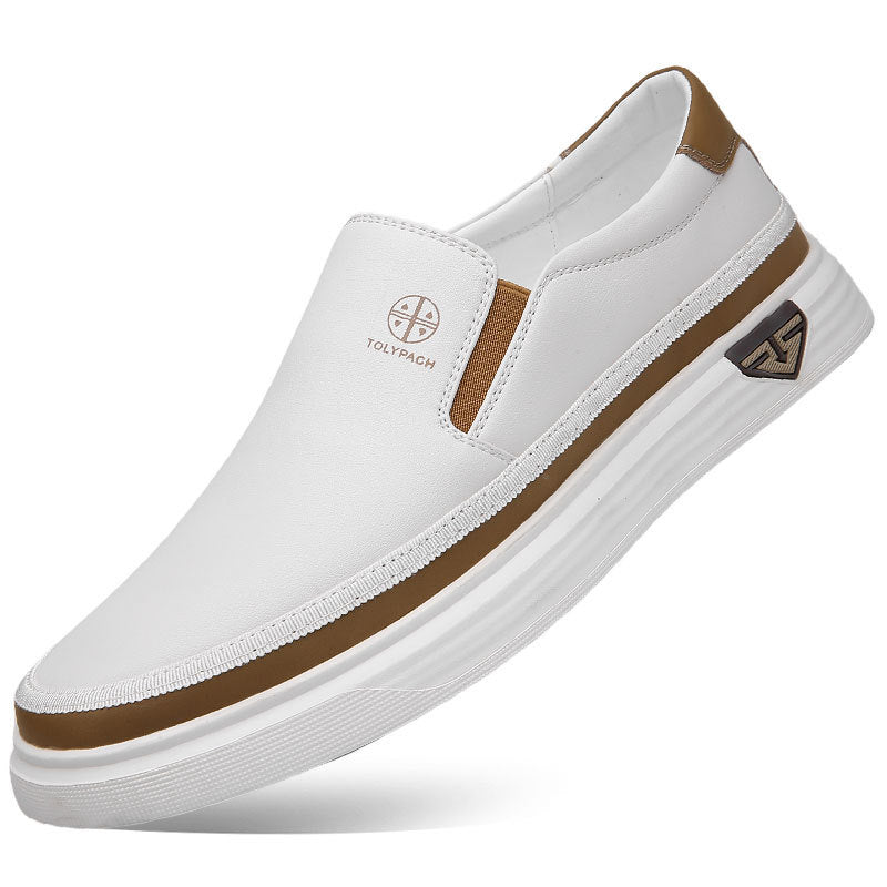 Lazy Slip On Men's Casual Leather Shoes - 𝓢𝓱𝓸𝓹𝓵𝓮𝓬𝔂