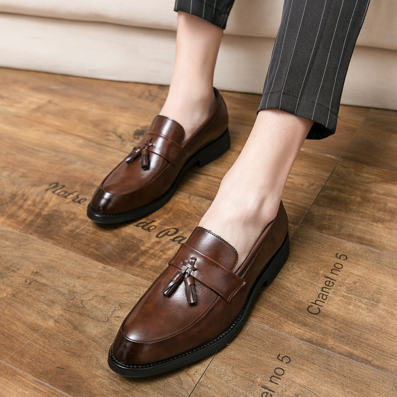 Four Seasons Breathable Slip-on Business Casual Shoes - 𝓢𝓱𝓸𝓹𝓵𝓮𝓬𝔂
