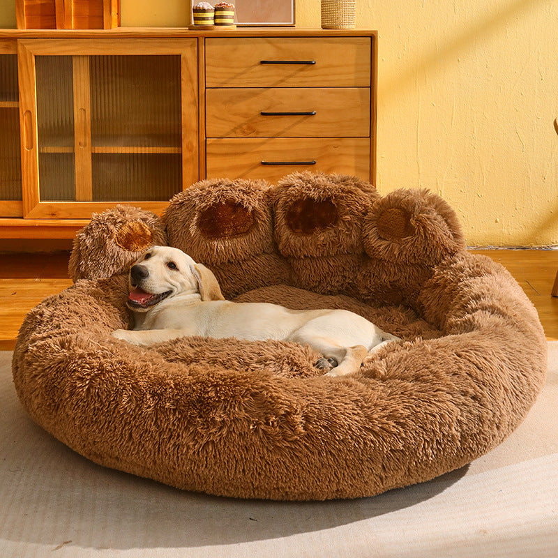 Kennel Warm Medium Large Dog Corgi Golden Retriever Bed Fleece-lined Sofa Mattress - 𝓢𝓱𝓸𝓹𝓵𝓮𝓬𝔂