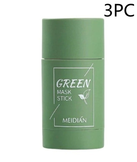 Cleansing Green Tea Mask Clay Stick Oil Control Anti-Acne Whitening Seaweed Mask Skin Care - 𝓢𝓱𝓸𝓹𝓵𝓮𝓬𝔂