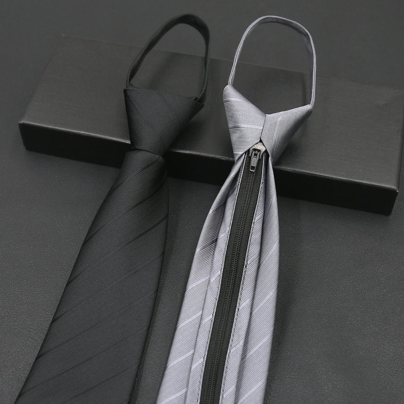 Men's Formal Wear Business Zipper Tie-free - 𝓢𝓱𝓸𝓹𝓵𝓮𝓬𝔂