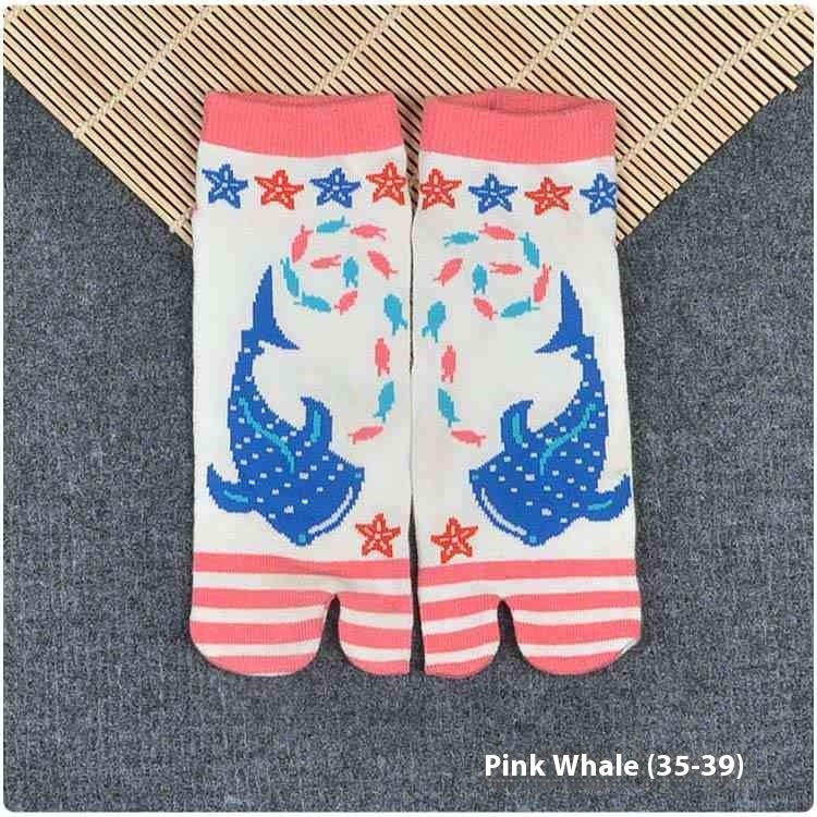 Two-toe Socks Split Toe Women's Cotton Socks - 𝓢𝓱𝓸𝓹𝓵𝓮𝓬𝔂
