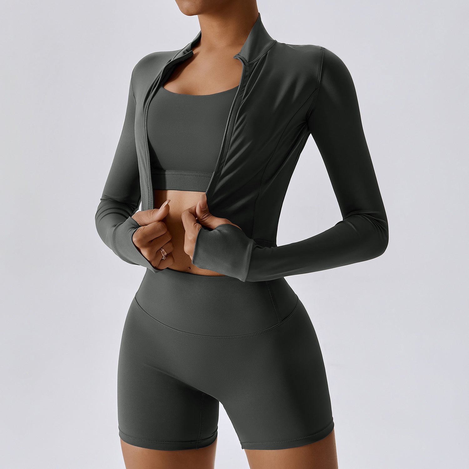 Outdoor Sports Skinny Yoga Clothes Suit Nude Feel - 𝓢𝓱𝓸𝓹𝓵𝓮𝓬𝔂