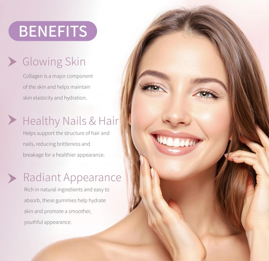 Glutathione Collagen Gummies  Cherry - 𝓢𝓱𝓸𝓹𝓵𝓮𝓬𝔂