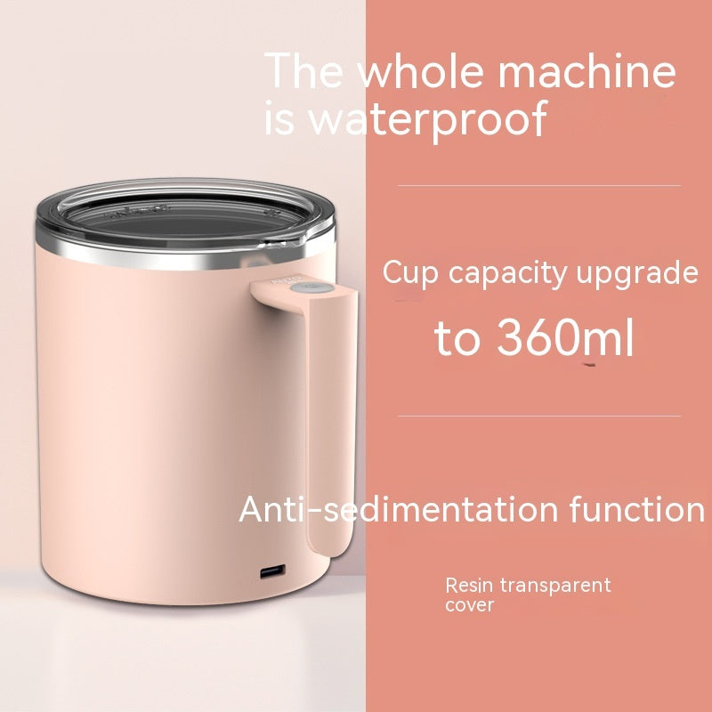 Portable Smart Magnetic Automatic Mixing Coffee Cup Rechargeable Rotating Home Office Travel Stirring Cup - 𝓢𝓱𝓸𝓹𝓵𝓮𝓬𝔂