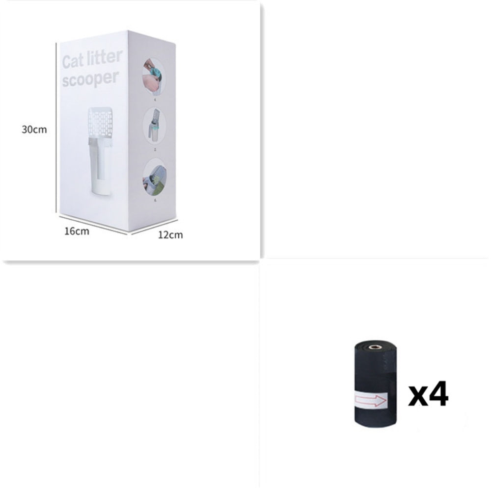 Plastic Cat Litter Scoop Pet Care Sand Waste Scooper Shovel Hollow Cleaning Tool - 𝓢𝓱𝓸𝓹𝓵𝓮𝓬𝔂