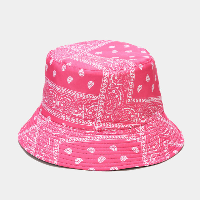 Bandana Print Bucket Hats With Multiple Colorways - 𝓢𝓱𝓸𝓹𝓵𝓮𝓬𝔂