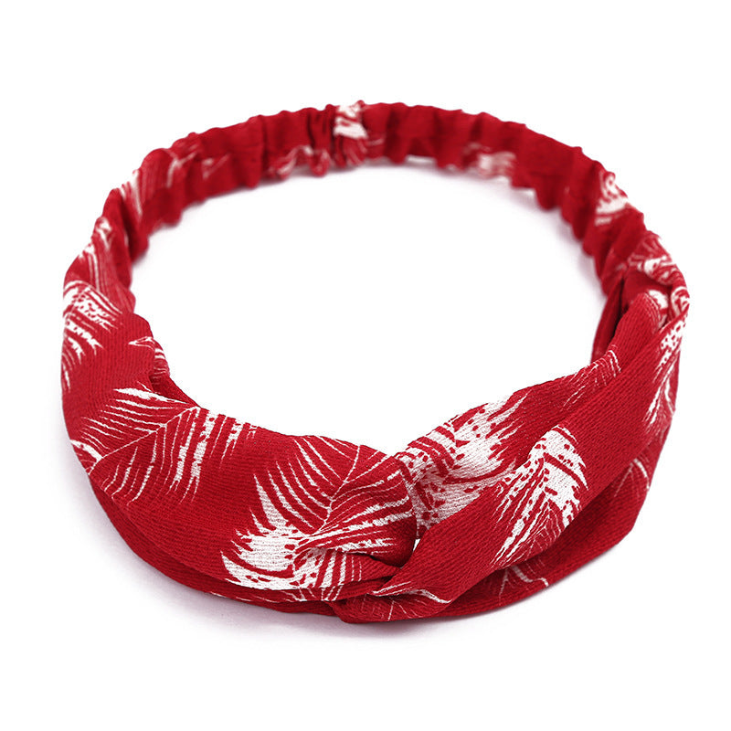 Women's Retro Style Printed Headband - 𝓢𝓱𝓸𝓹𝓵𝓮𝓬𝔂