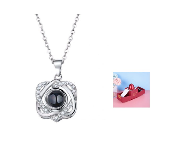 Hot Valentine's Day Gifts Metal Rose Jewelry Gift Box Necklace For Wedding Girlfriend Necklace Gifts - 𝓢𝓱𝓸𝓹𝓵𝓮𝓬𝔂