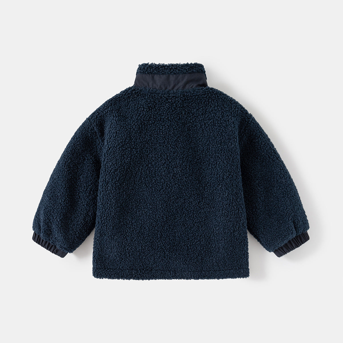 Boys' Thickening Coat Fleece Stand Collar Stitching - 𝓢𝓱𝓸𝓹𝓵𝓮𝓬𝔂