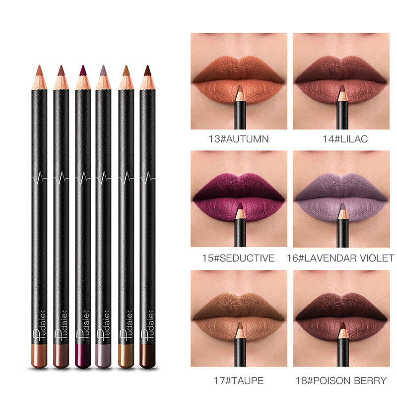 36 Color Lip Liner Waterproof Non-smudge Nude Color - 𝓢𝓱𝓸𝓹𝓵𝓮𝓬𝔂