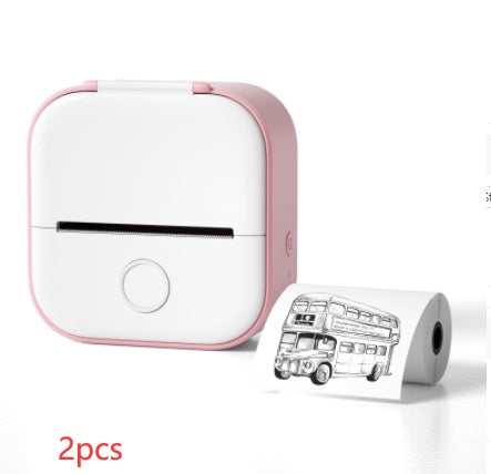 Portable Mini Thermal Label Printer Home Photo Printer Student Wrong Question Printer Bluetooth-compatible Mini Label Printer Price Tag - 𝓢𝓱𝓸𝓹𝓵𝓮𝓬𝔂
