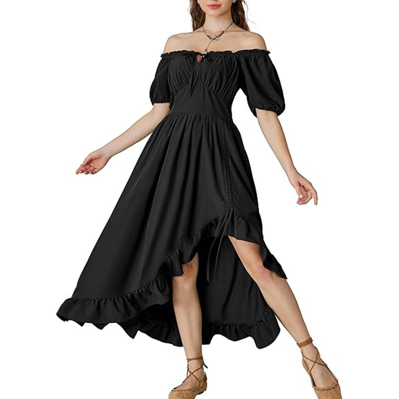 Retro Irregular Women's Stage Dress - 𝓢𝓱𝓸𝓹𝓵𝓮𝓬𝔂