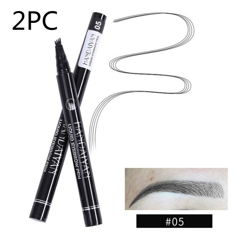 Microblading Eyebrow Pencil Waterproof Fork Tip Tattoo Pen Tinted Fine Sketch Eye Brow Pencils Long Lasting Eyebrows - 𝓢𝓱𝓸𝓹𝓵𝓮𝓬𝔂