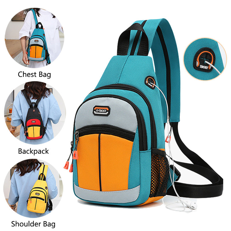 Women Sport Bags Multifunctional Backpack Shoulder Bags With USB Design - 𝓢𝓱𝓸𝓹𝓵𝓮𝓬𝔂