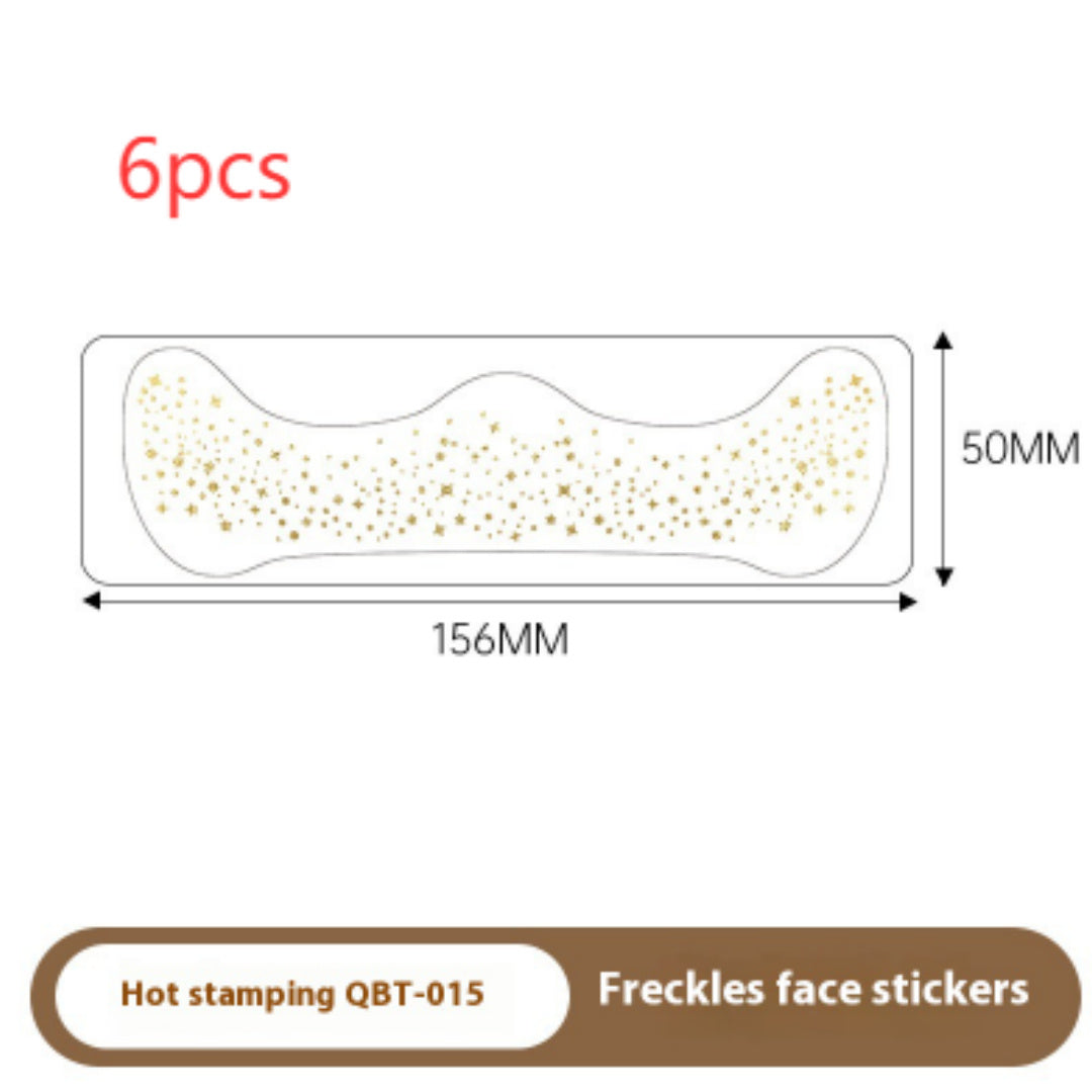 Gilding Freckle Tattoo Sticker European And American Gilding Glitter Stickers Waterproof
