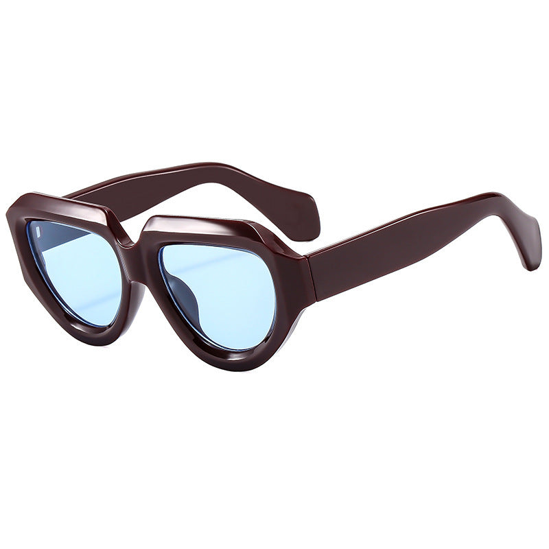 Men's Irregular High Sense Hip Hop Sun Glasses - 𝓢𝓱𝓸𝓹𝓵𝓮𝓬𝔂