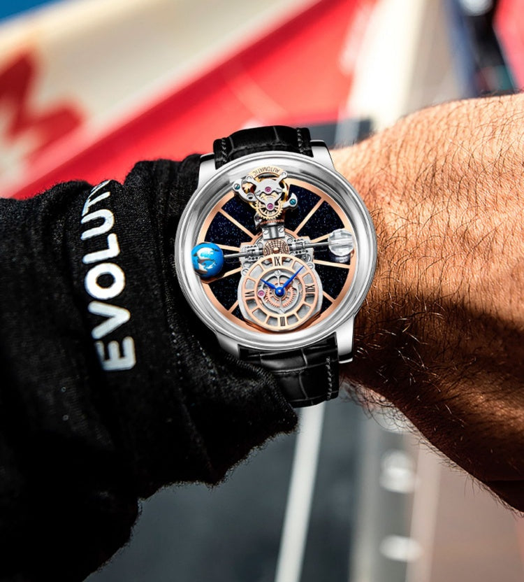 Men's Hollowed-out Quartz Watch - 𝓢𝓱𝓸𝓹𝓵𝓮𝓬𝔂