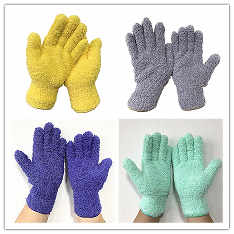Half Velvet Comfortable Fine Fiber Dust Gloves - 𝓢𝓱𝓸𝓹𝓵𝓮𝓬𝔂