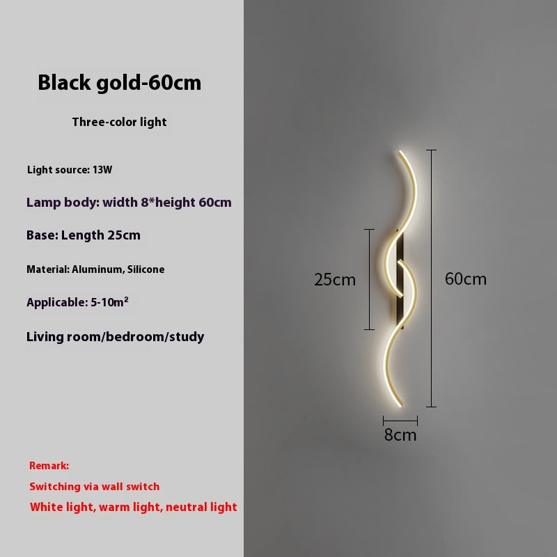 Simple Bedside Wall Lamp Living Room Background Wall Aisle Corridor Lamps - 𝓢𝓱𝓸𝓹𝓵𝓮𝓬𝔂