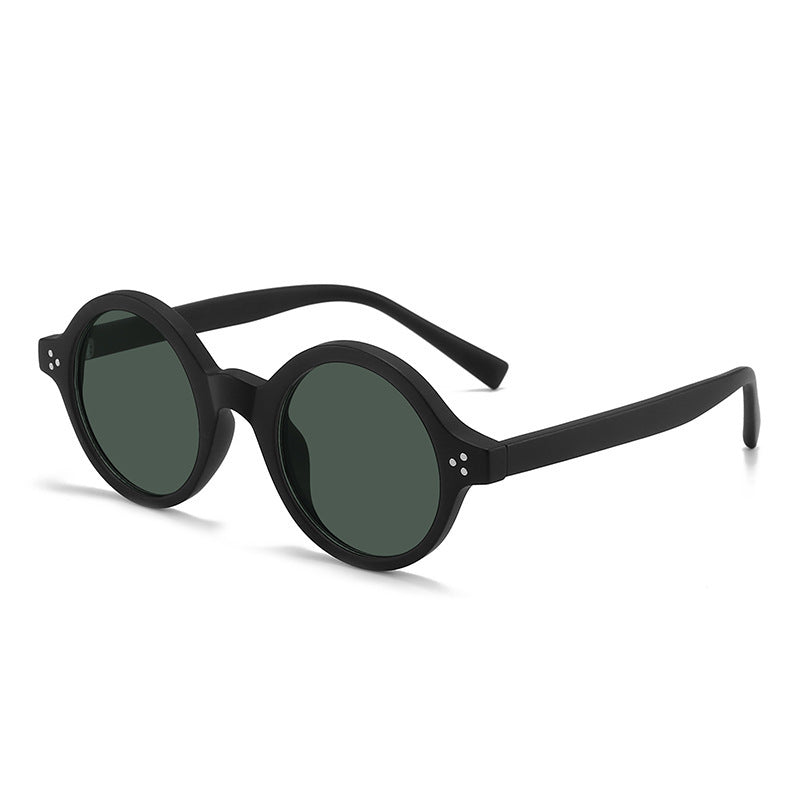 European And American Vintage Round Frame Polarized Sunglasses - 𝓢𝓱𝓸𝓹𝓵𝓮𝓬𝔂