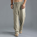Men's Breathable Linen Loose Casual Sports Pants - 𝓢𝓱𝓸𝓹𝓵𝓮𝓬𝔂