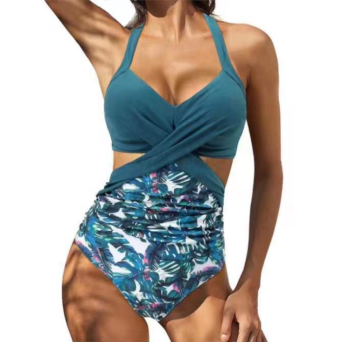 Cross Midriff Outfit Sexy Swimsuit Women - 𝓢𝓱𝓸𝓹𝓵𝓮𝓬𝔂