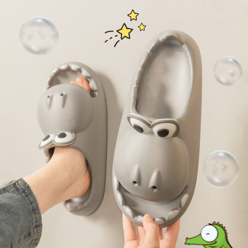 Kids Dinosaur Slippers Wholesale Summer Cartoon Parent Child Outdoor Home EVA Sandals Women Men Kids Cute Slippers Baby Shoes - 𝓢𝓱𝓸𝓹𝓵𝓮𝓬𝔂