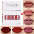 6 Boxes Of Matte Non-stick Cup Waterproof Lipstick Long Lasting Lip Gloss - 𝓢𝓱𝓸𝓹𝓵𝓮𝓬𝔂