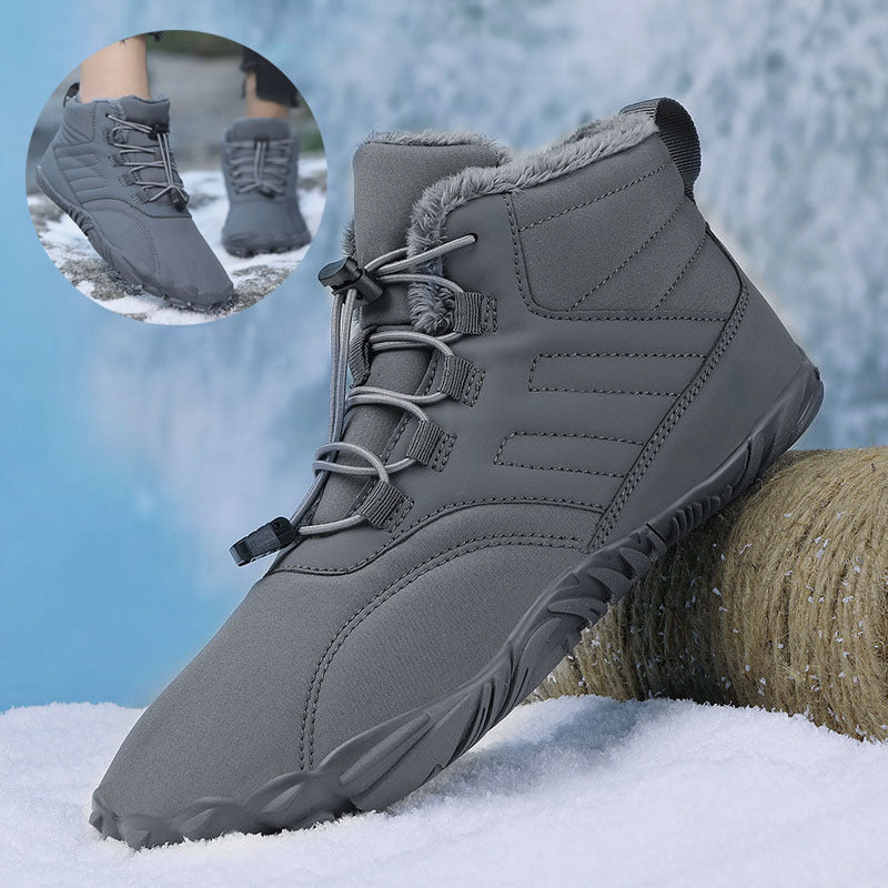 Outdoor Sports Cotton Shoes For Men And Women Winter Warm Slip-on Boots Wear-resistant Anti-ski Thickened Shoes Couple - 𝓢𝓱𝓸𝓹𝓵𝓮𝓬𝔂