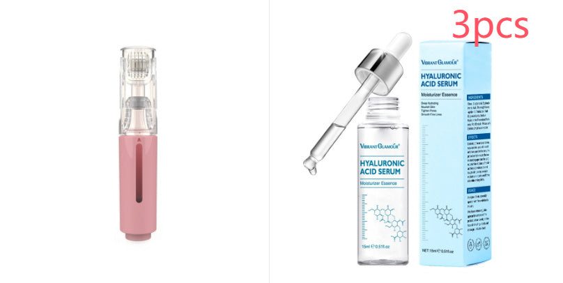 3 In 1 Lip Care Roller Needle Roller Lip Roller Beard Growth Roller Beard Hair Growth Roller Beard Treatment & Serum Applicant - 𝓢𝓱𝓸𝓹𝓵𝓮𝓬𝔂