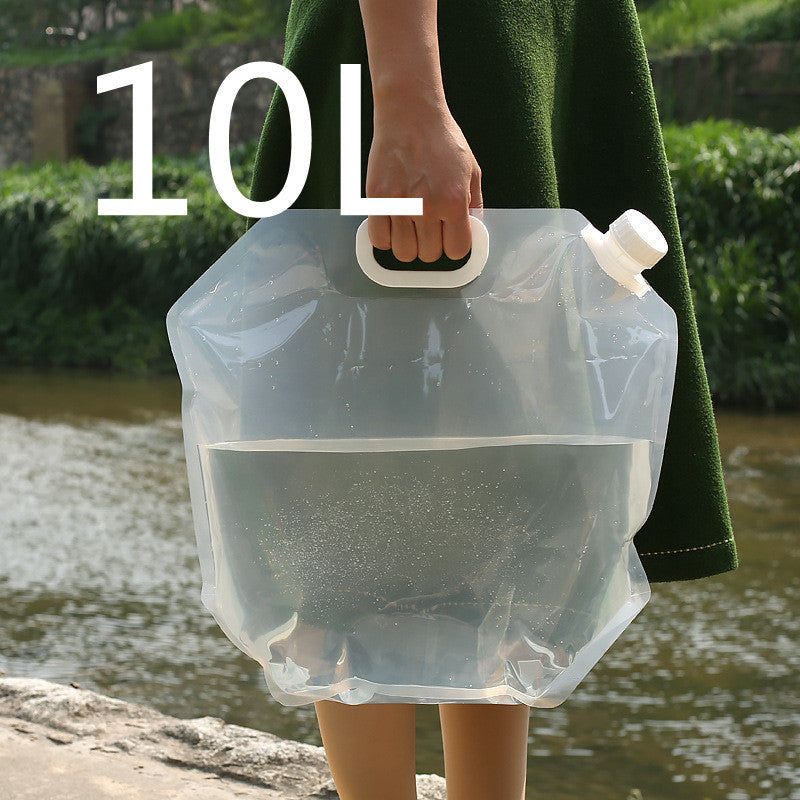 PVC Outdoor Camping Hiking Foldable Portable Water Bags Container - 𝓢𝓱𝓸𝓹𝓵𝓮𝓬𝔂