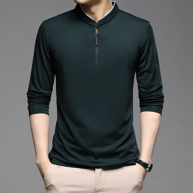 Half High Collar Cotton Men Autumn Clothes - 𝓢𝓱𝓸𝓹𝓵𝓮𝓬𝔂