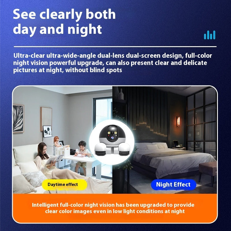 Wireless Smart 360-degree HD Dual Lens