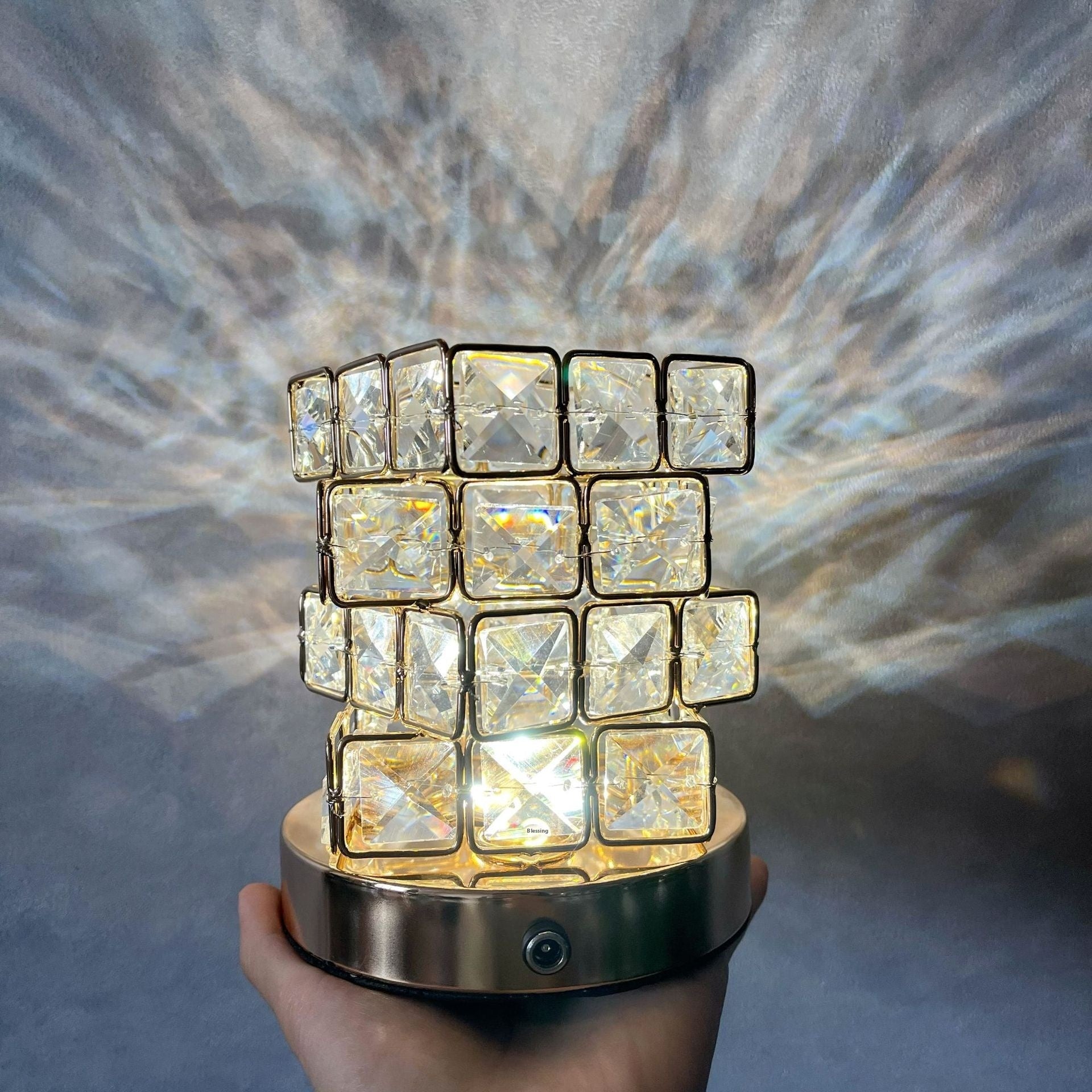 520 Gift Rose Cube Atmosphere Table Lamp - 𝓢𝓱𝓸𝓹𝓵𝓮𝓬𝔂