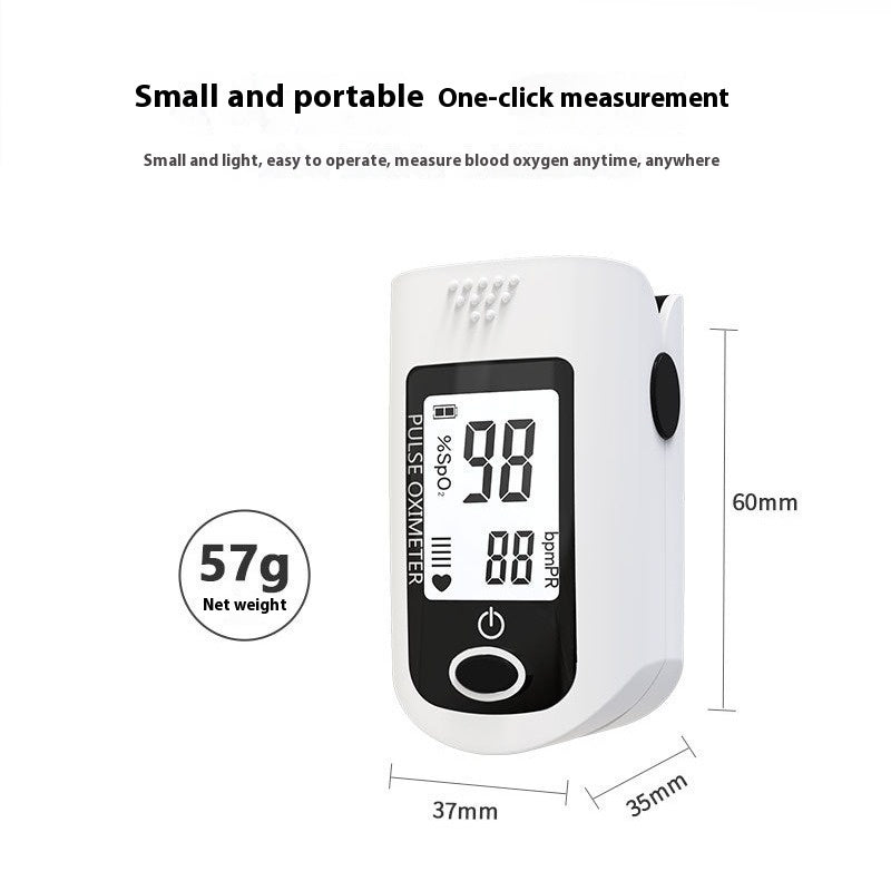 Finger Clamp Blood Oxygen Saturation Detector - 𝓢𝓱𝓸𝓹𝓵𝓮𝓬𝔂