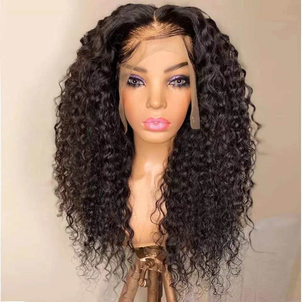 Former Lace Wig European And American Wig Female Long Curly Hair - 𝓢𝓱𝓸𝓹𝓵𝓮𝓬𝔂
