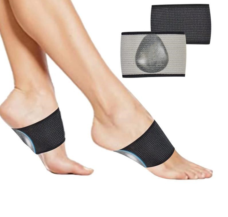 Men's And Women's Flat Foot Bow Support Heart Pad Elastic Arch Support Elastic Foot Bandage Cover