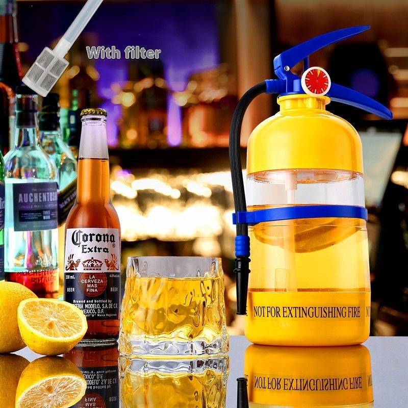 Beer Machine Wine Set Hand Pressure Fire Extinguisher Wine Cannon