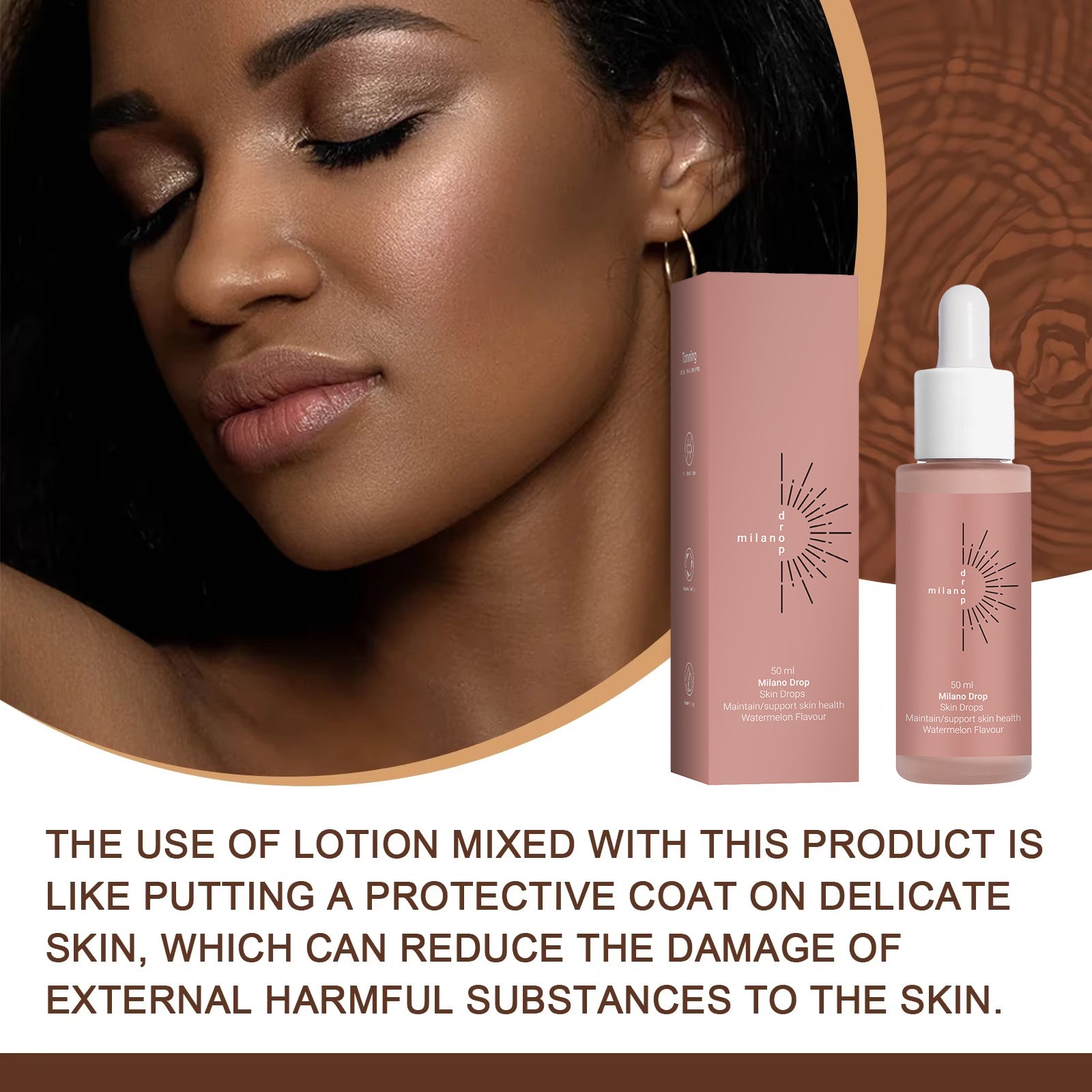 Tanning Face Serum Face Body Tanning Bed Outdoor Fine Line Repair Skin Serum Dark Bronzer Self Tanning Serum Drops - 𝓢𝓱𝓸𝓹𝓵𝓮𝓬𝔂