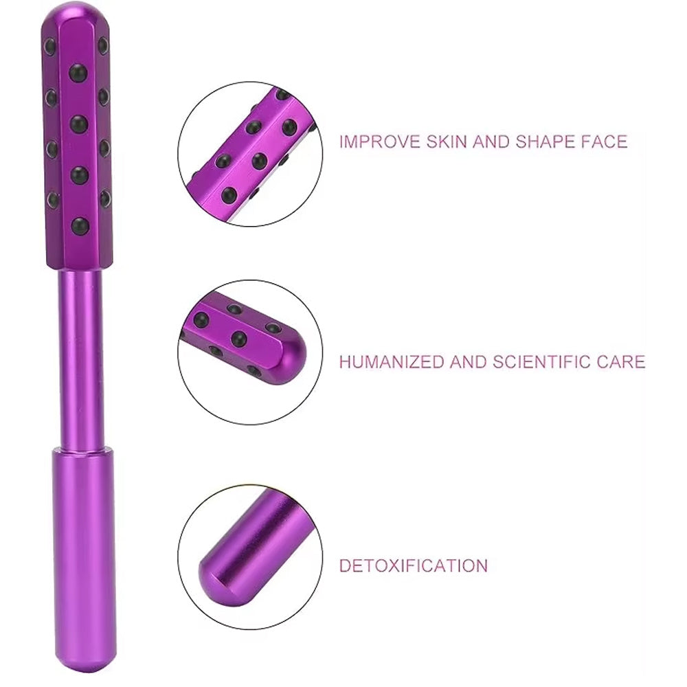 30 Germanium Beauty Stick Massage Beauty Stick Facial Roller Face Lift Bar Anti Wrinkle Facial Massager Skin Care Tool Derma Rolling Face Massage Roller Wand - 𝓢𝓱𝓸𝓹𝓵𝓮𝓬𝔂