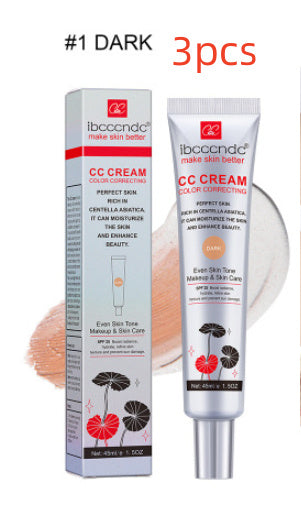 Moisturizing Correcting CC Cream Waterproof Anti-sweat Makeup Before Concealer Lasting Women Makeup Protect Skin Erborian Make - 𝓢𝓱𝓸𝓹𝓵𝓮𝓬𝔂