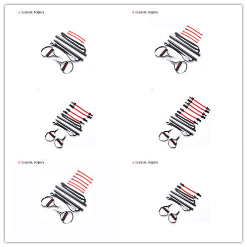 Body Workout Trainer Bar with Resistance Bands Rubber Buckles - 𝓢𝓱𝓸𝓹𝓵𝓮𝓬𝔂