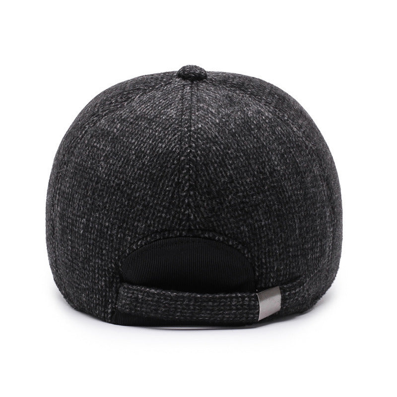 Men's Middle-aged And Elderly Woolen Baseball Caps - 𝓢𝓱𝓸𝓹𝓵𝓮𝓬𝔂